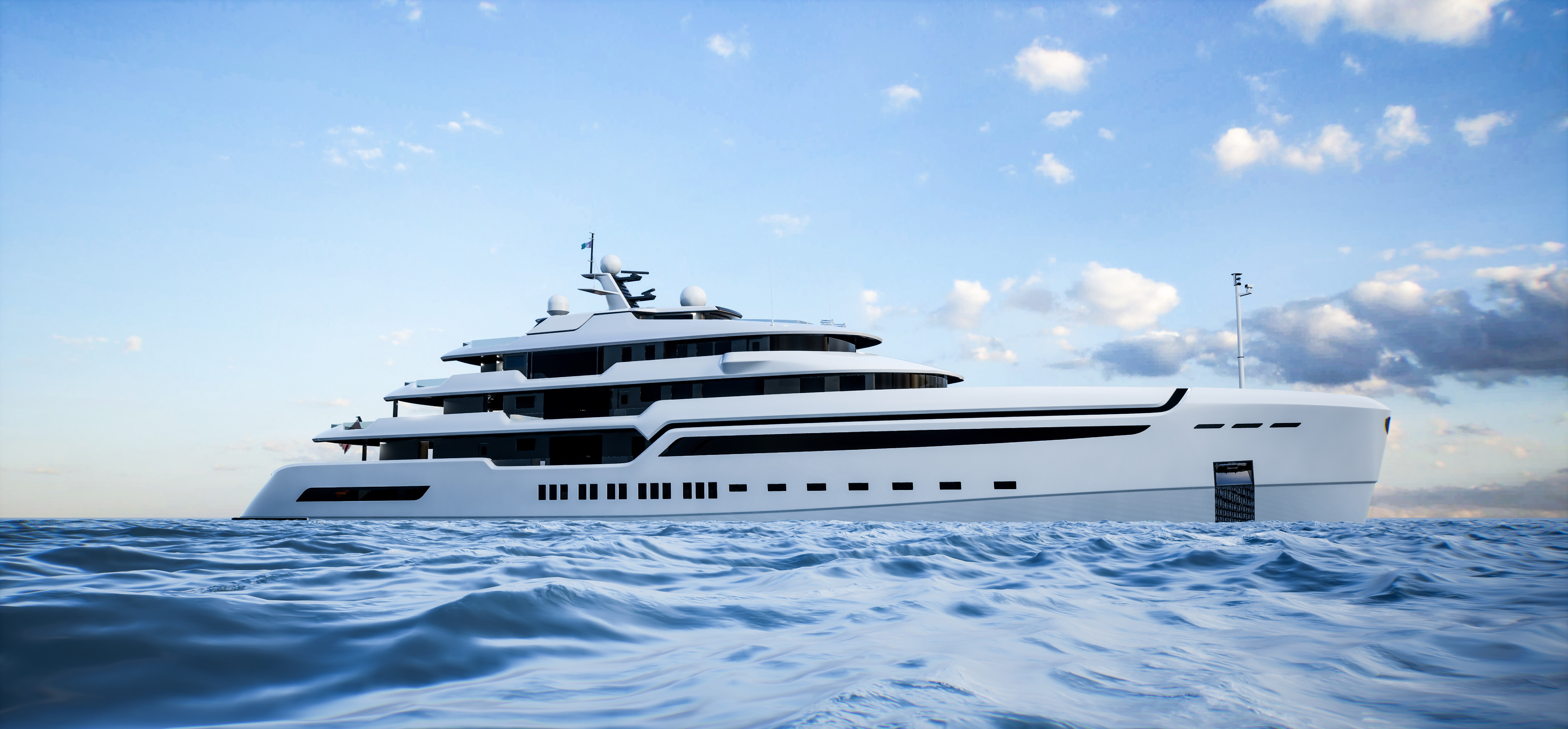 The New 80m B.AHEAD Concept From Messerschmitt Yacht Design ...