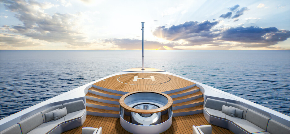 The New 80m B.AHEAD Concept From Messerschmitt Yacht Design ...